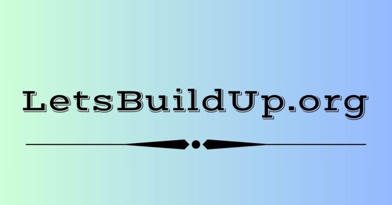 LetsBuildUp.org: Building a Better Future Together