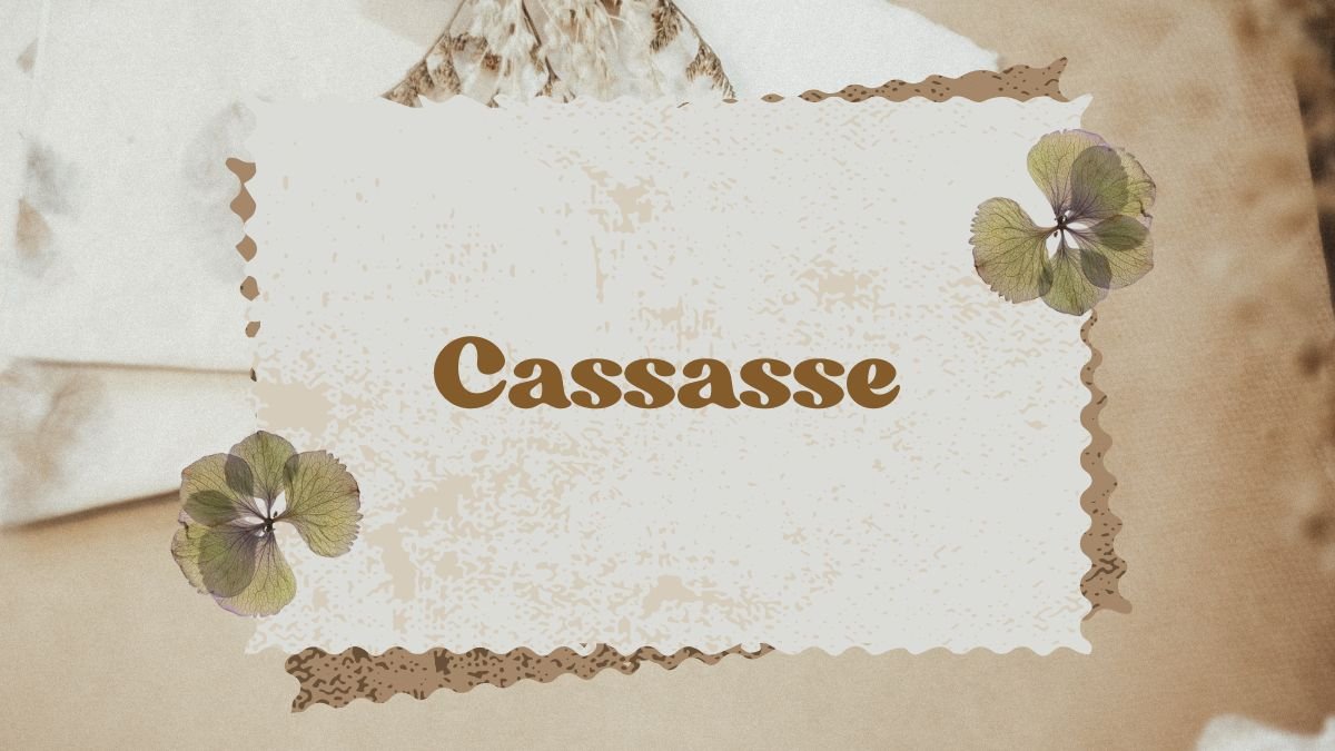 Cassasse